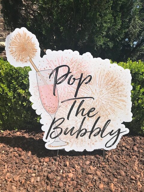 Pop the bubbly